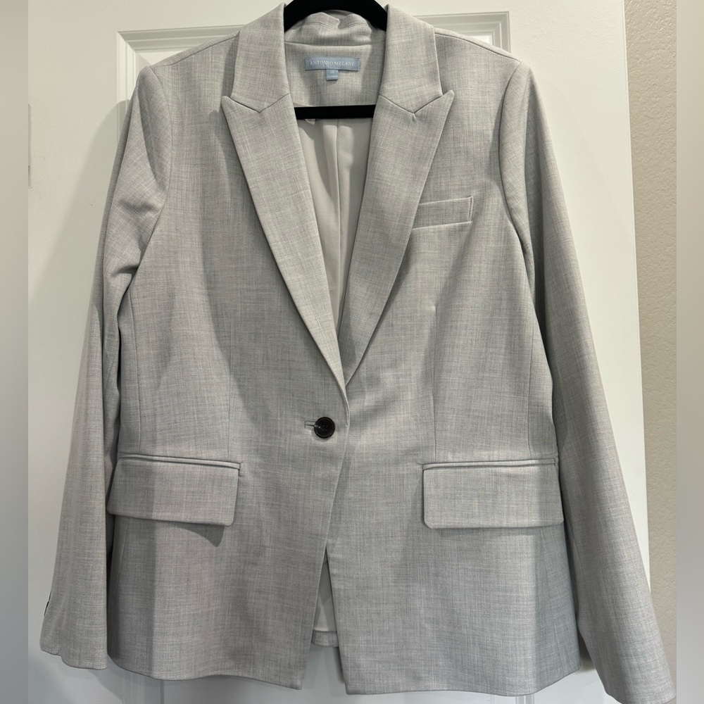 Antonio melani grey. Blazer 14